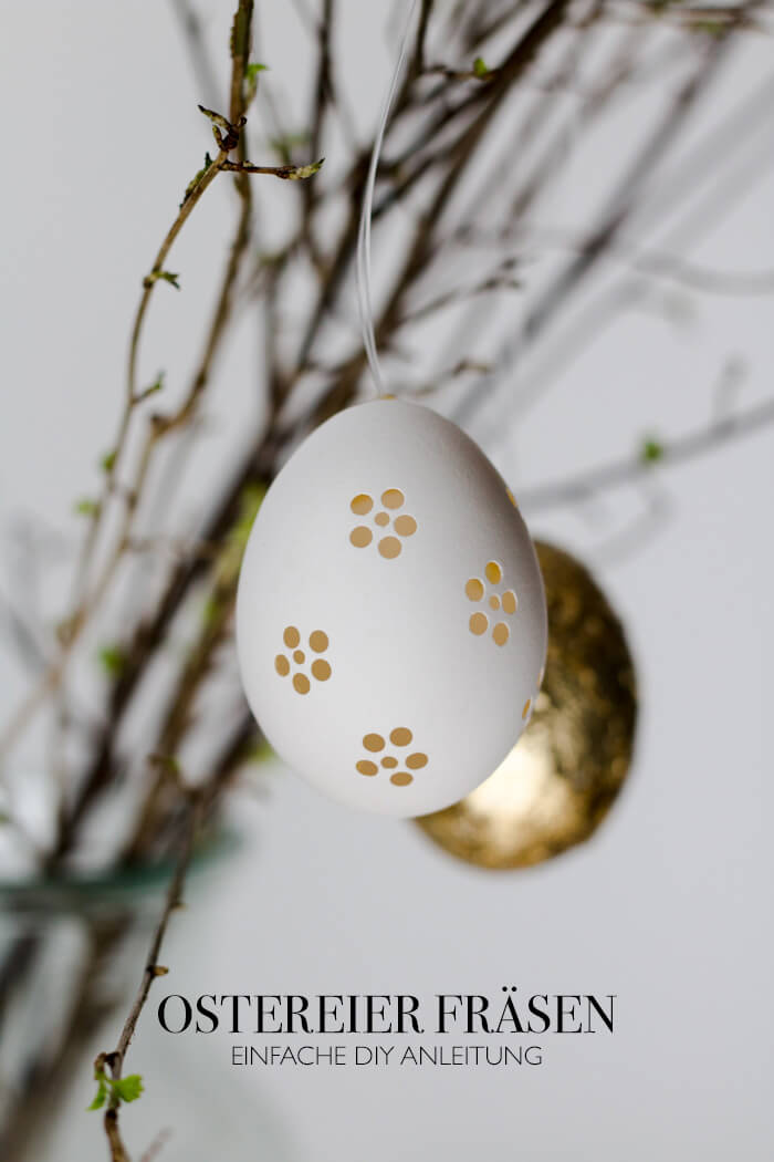 dekoration aus eihaut, der osterhase ist wieder da! diy ostereier gestalten mit milka, Design ideen